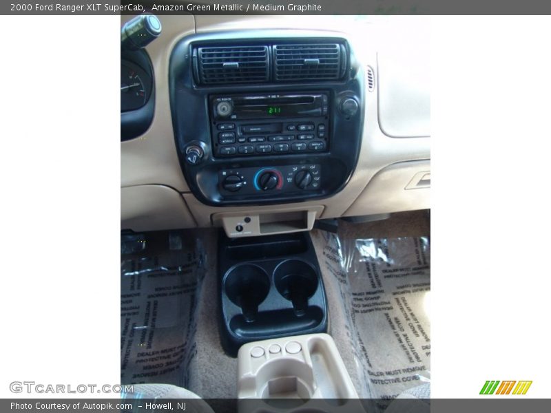 Amazon Green Metallic / Medium Graphite 2000 Ford Ranger XLT SuperCab