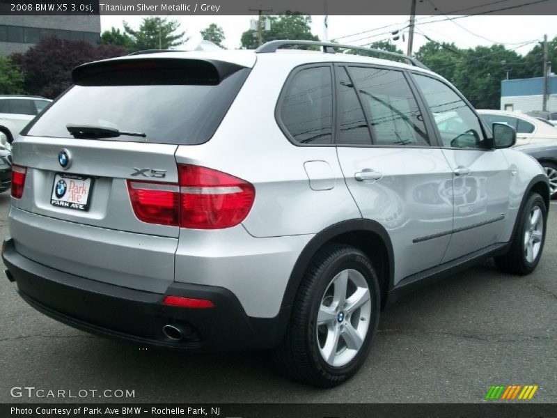 Titanium Silver Metallic / Grey 2008 BMW X5 3.0si