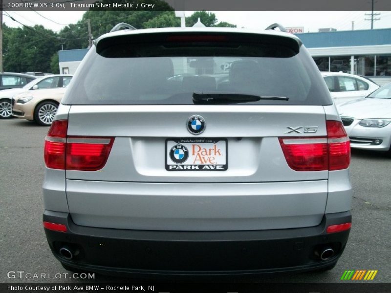Titanium Silver Metallic / Grey 2008 BMW X5 3.0si