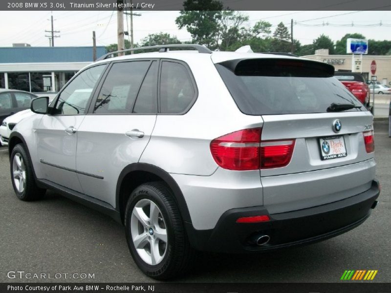Titanium Silver Metallic / Grey 2008 BMW X5 3.0si