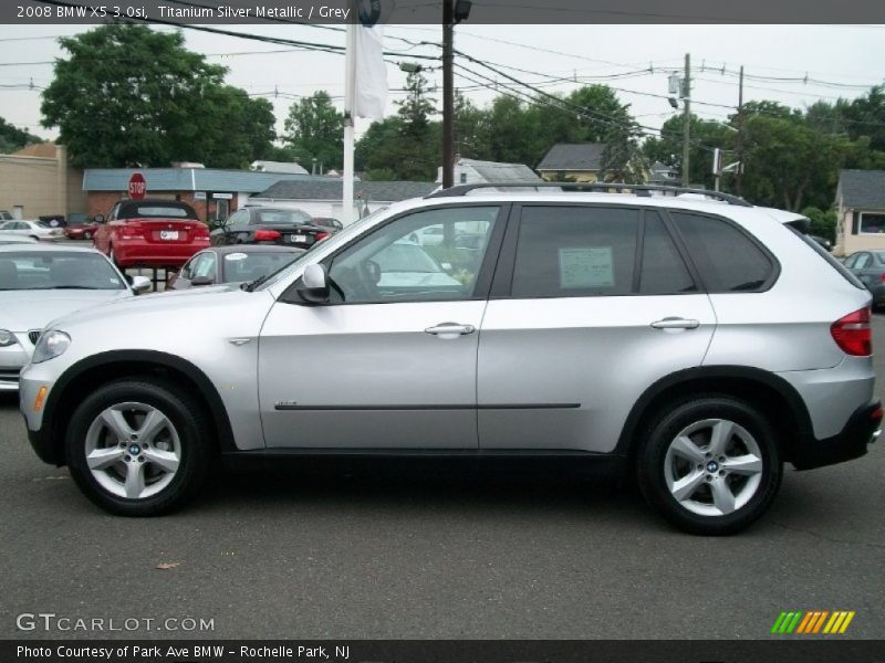 Titanium Silver Metallic / Grey 2008 BMW X5 3.0si