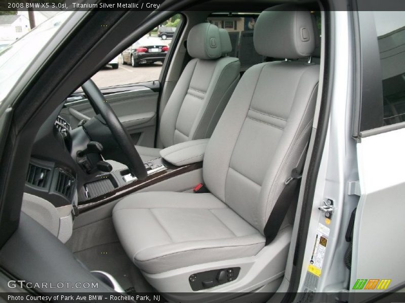 Titanium Silver Metallic / Grey 2008 BMW X5 3.0si