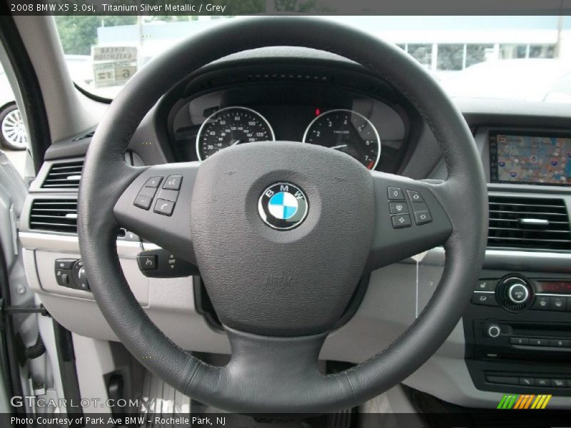 Titanium Silver Metallic / Grey 2008 BMW X5 3.0si
