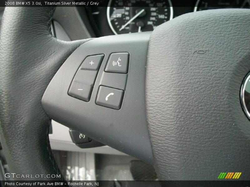 Titanium Silver Metallic / Grey 2008 BMW X5 3.0si