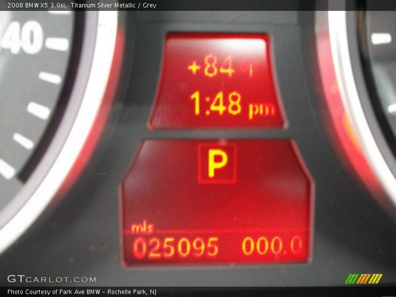 Titanium Silver Metallic / Grey 2008 BMW X5 3.0si