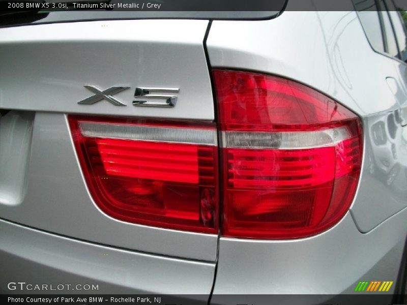 Titanium Silver Metallic / Grey 2008 BMW X5 3.0si