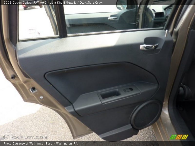 Light Khaki Metallic / Dark Slate Gray 2008 Dodge Caliber R/T AWD