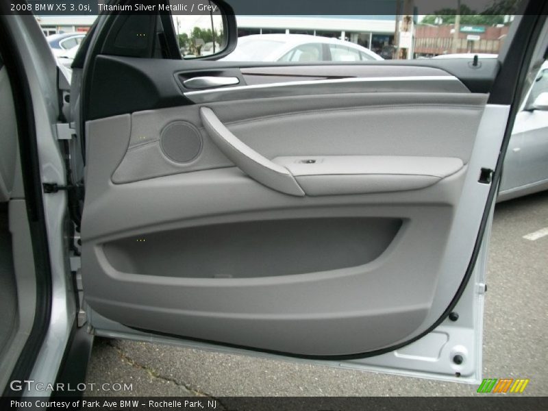 Titanium Silver Metallic / Grey 2008 BMW X5 3.0si