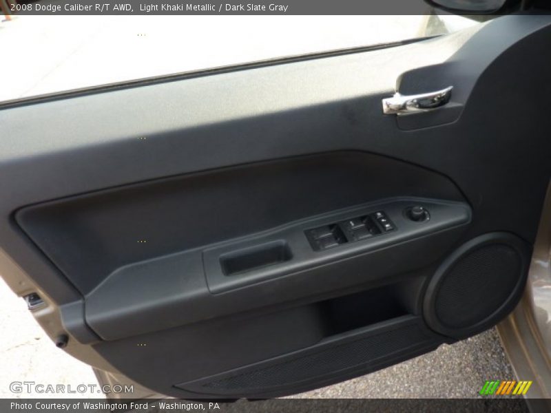 Light Khaki Metallic / Dark Slate Gray 2008 Dodge Caliber R/T AWD