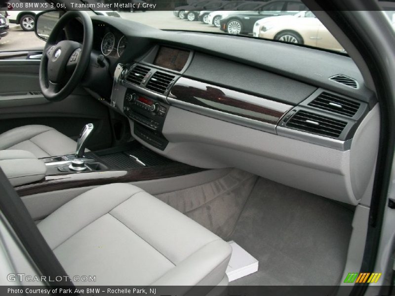 Titanium Silver Metallic / Grey 2008 BMW X5 3.0si