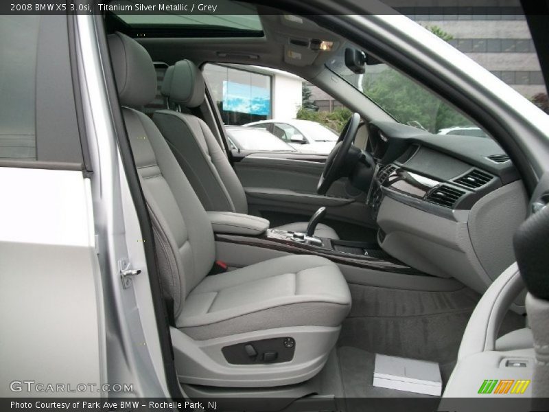 Titanium Silver Metallic / Grey 2008 BMW X5 3.0si