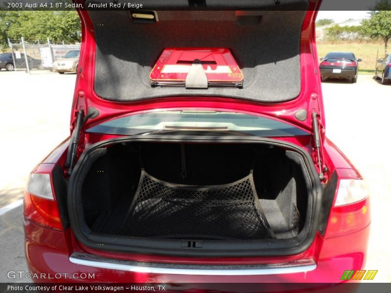 Amulet Red / Beige 2003 Audi A4 1.8T Sedan