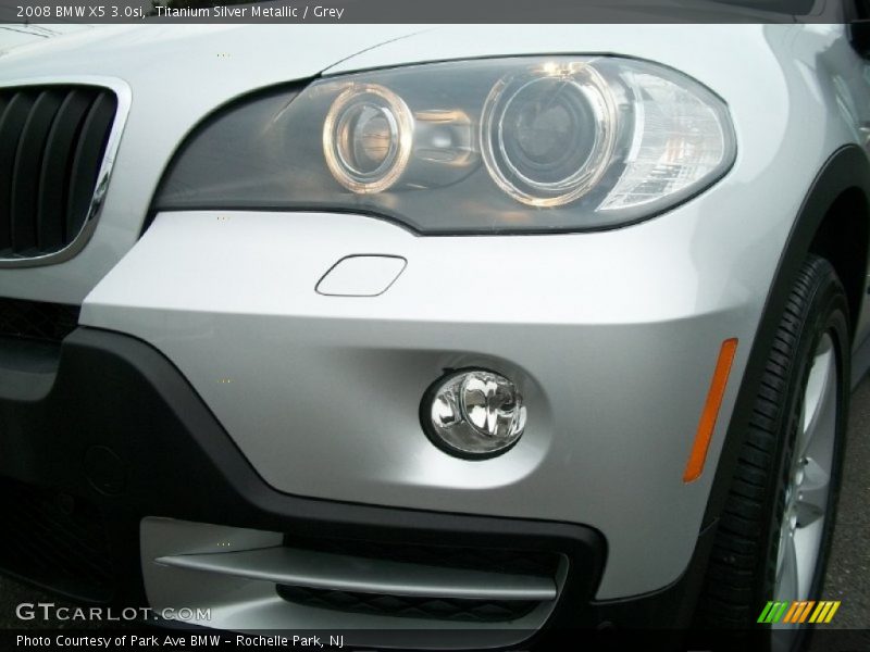 Titanium Silver Metallic / Grey 2008 BMW X5 3.0si