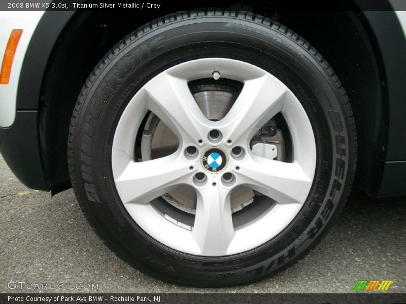Titanium Silver Metallic / Grey 2008 BMW X5 3.0si