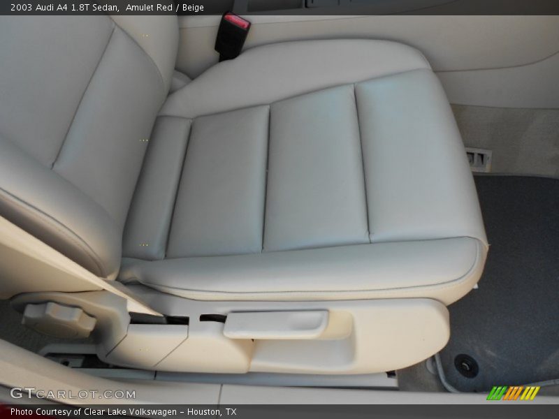 Amulet Red / Beige 2003 Audi A4 1.8T Sedan