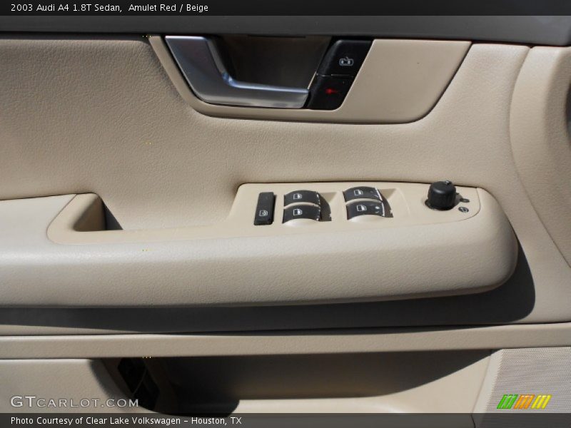 Amulet Red / Beige 2003 Audi A4 1.8T Sedan