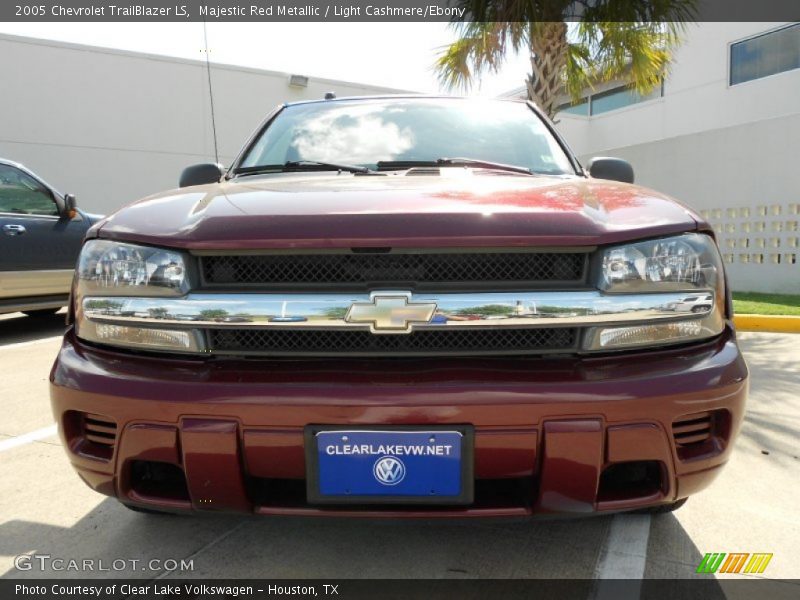 Majestic Red Metallic / Light Cashmere/Ebony 2005 Chevrolet TrailBlazer LS