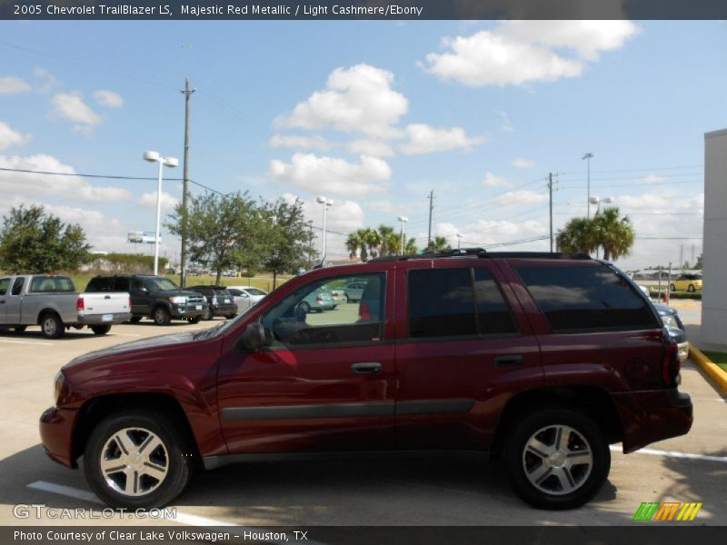 Majestic Red Metallic / Light Cashmere/Ebony 2005 Chevrolet TrailBlazer LS