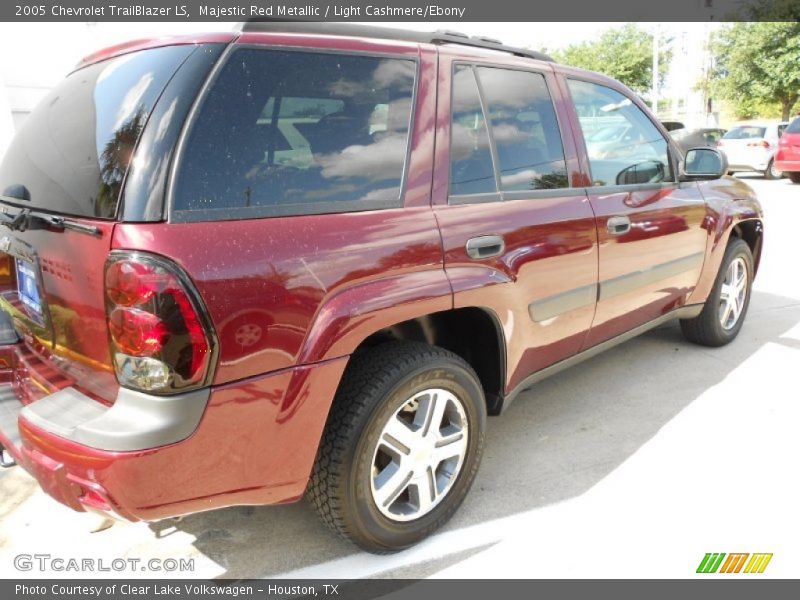 Majestic Red Metallic / Light Cashmere/Ebony 2005 Chevrolet TrailBlazer LS