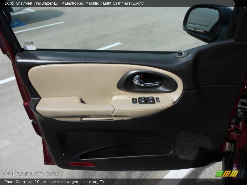 Majestic Red Metallic / Light Cashmere/Ebony 2005 Chevrolet TrailBlazer LS