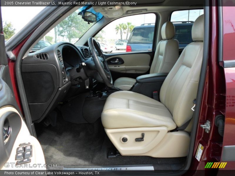 Majestic Red Metallic / Light Cashmere/Ebony 2005 Chevrolet TrailBlazer LS