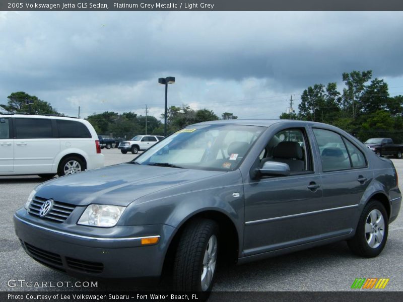 Platinum Grey Metallic / Light Grey 2005 Volkswagen Jetta GLS Sedan