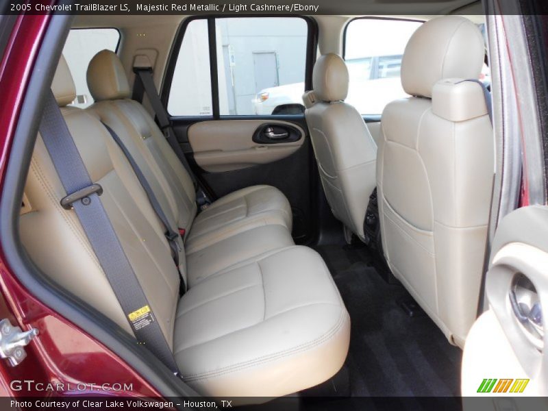 Majestic Red Metallic / Light Cashmere/Ebony 2005 Chevrolet TrailBlazer LS