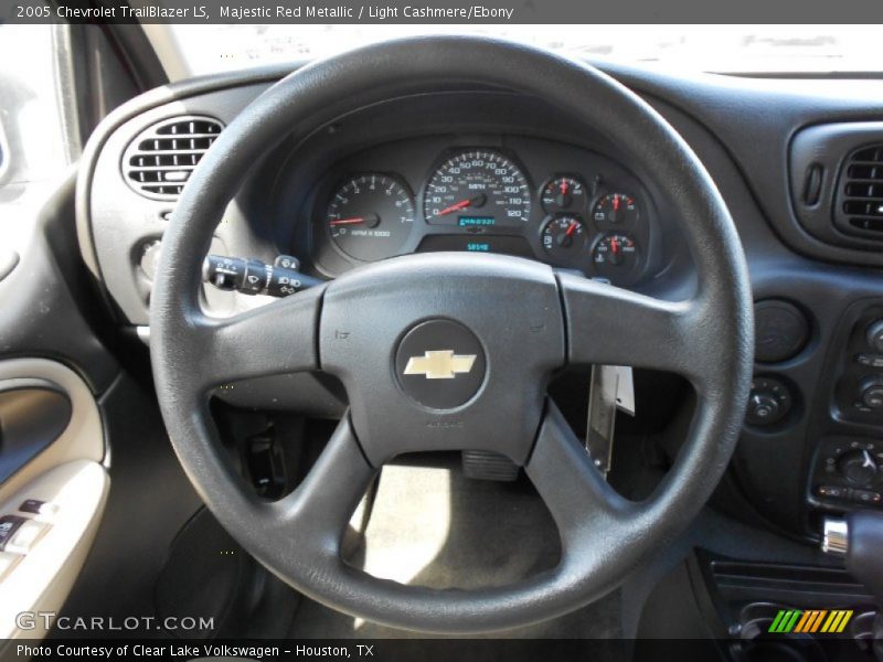 Majestic Red Metallic / Light Cashmere/Ebony 2005 Chevrolet TrailBlazer LS