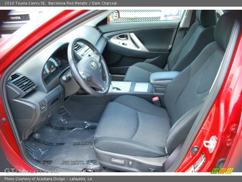 Barcelona Red Metallic / Dark Charcoal 2010 Toyota Camry SE