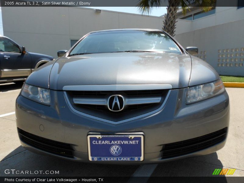 Satin Silver Metallic / Ebony 2005 Acura TL 3.2