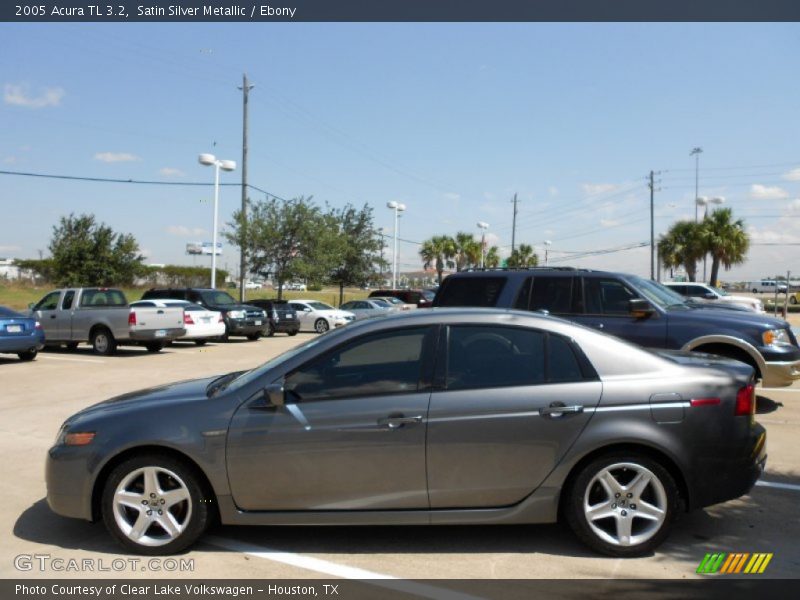 Satin Silver Metallic / Ebony 2005 Acura TL 3.2