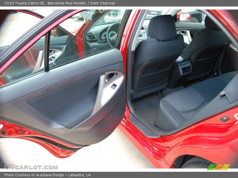 Barcelona Red Metallic / Dark Charcoal 2010 Toyota Camry SE