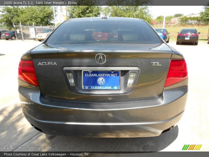 Satin Silver Metallic / Ebony 2005 Acura TL 3.2