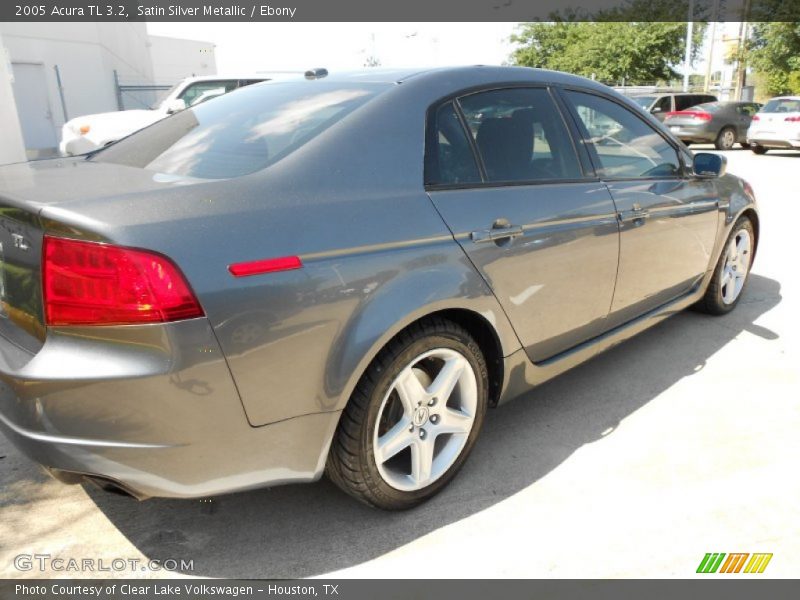 Satin Silver Metallic / Ebony 2005 Acura TL 3.2