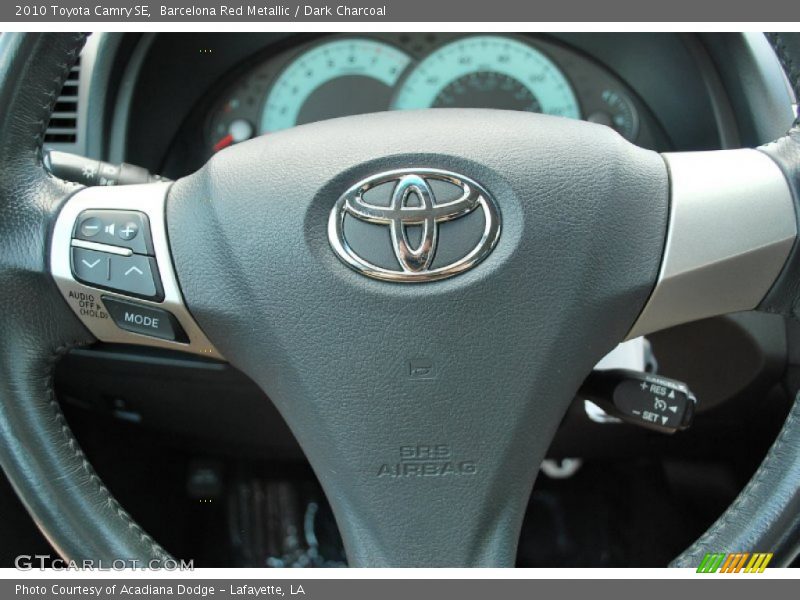 Barcelona Red Metallic / Dark Charcoal 2010 Toyota Camry SE