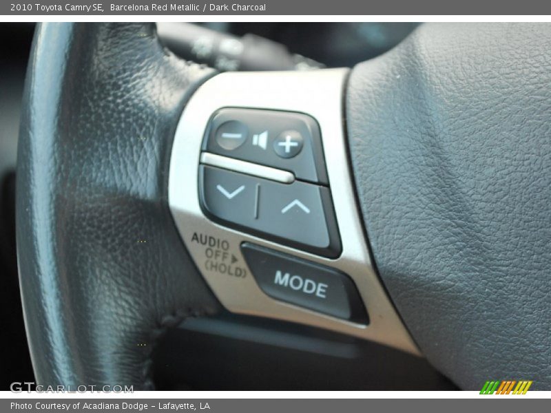 Barcelona Red Metallic / Dark Charcoal 2010 Toyota Camry SE