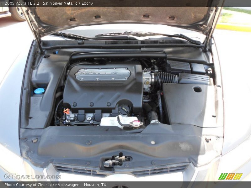 Satin Silver Metallic / Ebony 2005 Acura TL 3.2