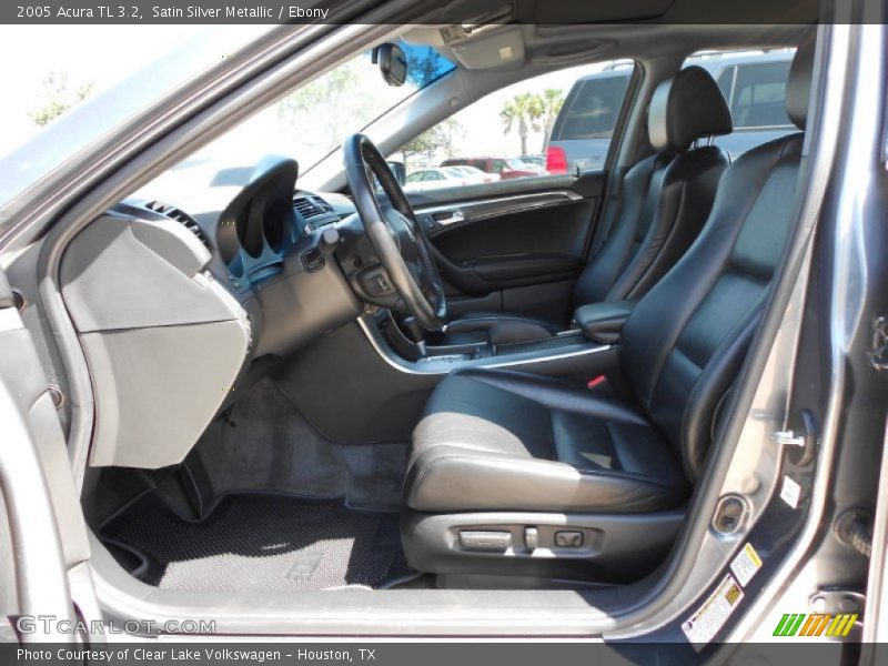 Satin Silver Metallic / Ebony 2005 Acura TL 3.2