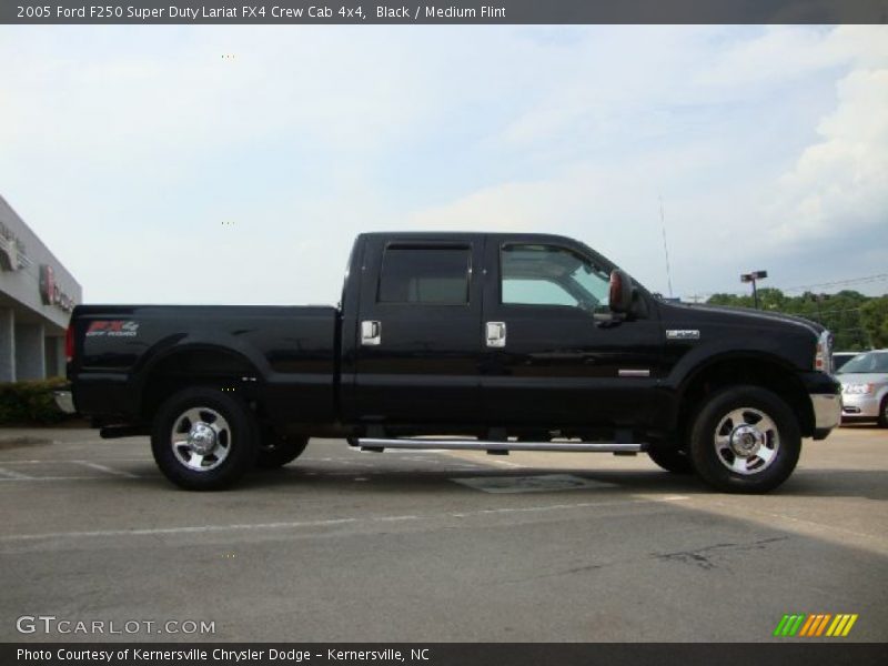 Black / Medium Flint 2005 Ford F250 Super Duty Lariat FX4 Crew Cab 4x4
