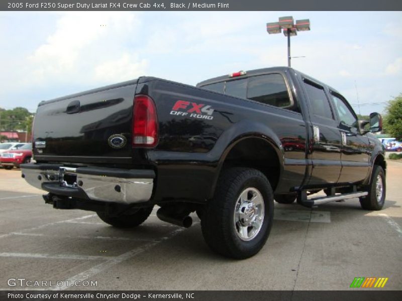 Black / Medium Flint 2005 Ford F250 Super Duty Lariat FX4 Crew Cab 4x4
