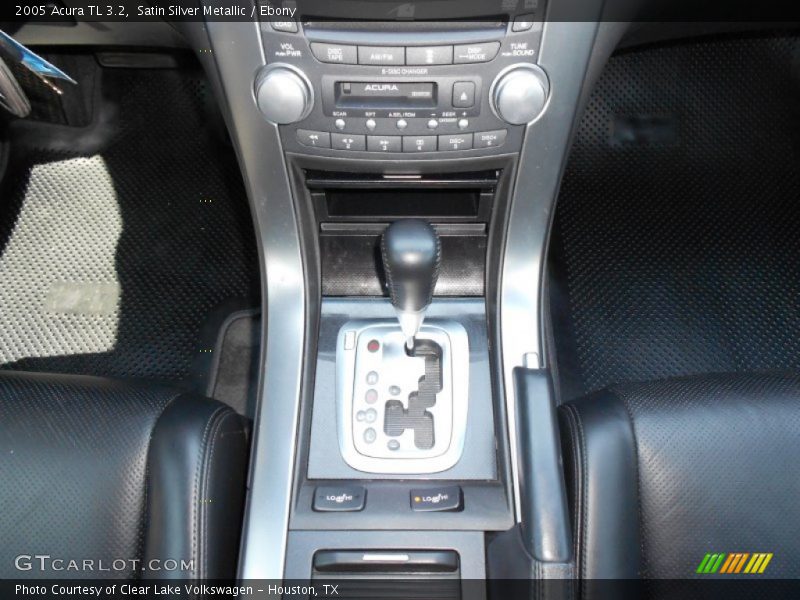 Satin Silver Metallic / Ebony 2005 Acura TL 3.2