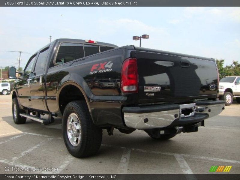 Black / Medium Flint 2005 Ford F250 Super Duty Lariat FX4 Crew Cab 4x4