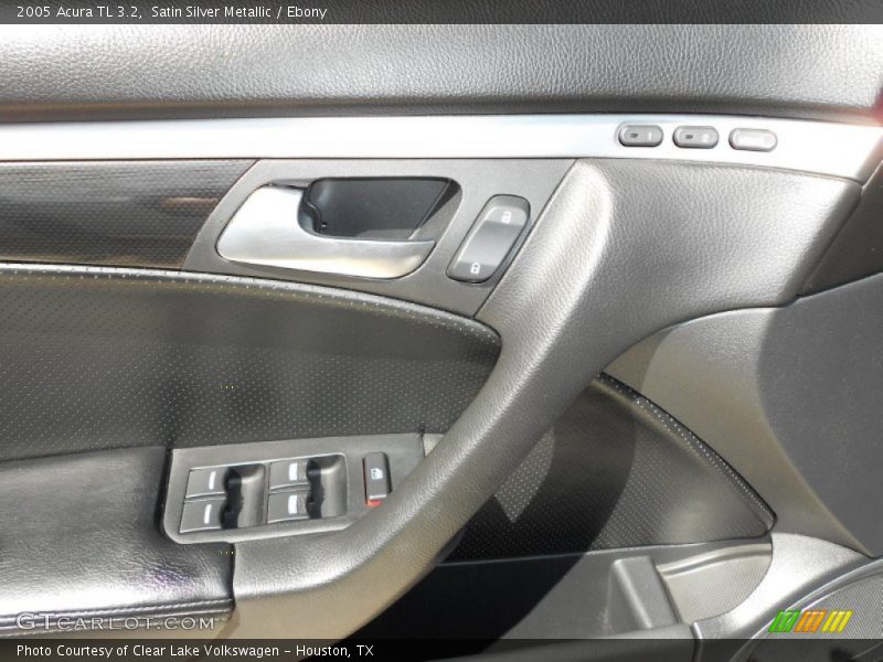 Satin Silver Metallic / Ebony 2005 Acura TL 3.2