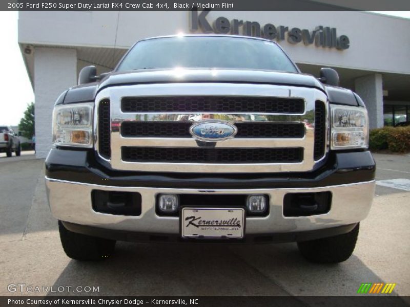 Black / Medium Flint 2005 Ford F250 Super Duty Lariat FX4 Crew Cab 4x4