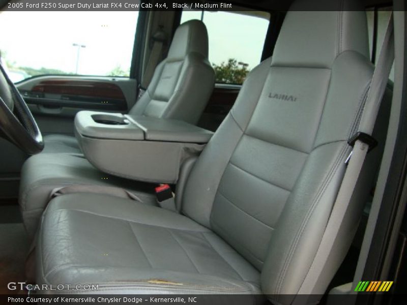 Black / Medium Flint 2005 Ford F250 Super Duty Lariat FX4 Crew Cab 4x4