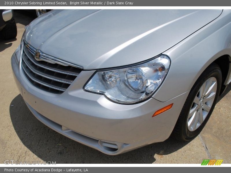 Bright Silver Metallic / Dark Slate Gray 2010 Chrysler Sebring Limited Sedan