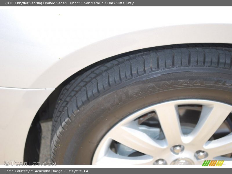 Bright Silver Metallic / Dark Slate Gray 2010 Chrysler Sebring Limited Sedan