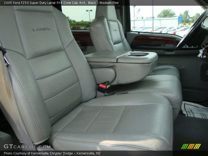 Black / Medium Flint 2005 Ford F250 Super Duty Lariat FX4 Crew Cab 4x4
