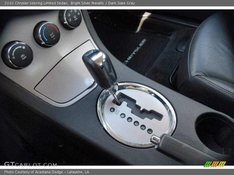 Bright Silver Metallic / Dark Slate Gray 2010 Chrysler Sebring Limited Sedan