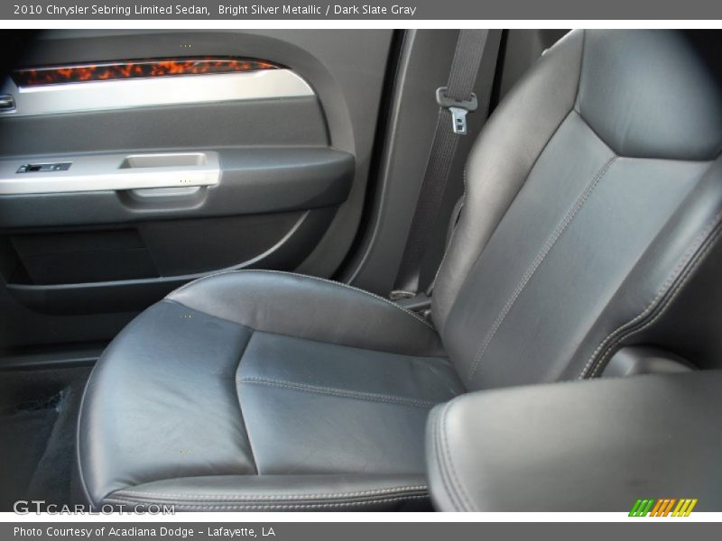 Bright Silver Metallic / Dark Slate Gray 2010 Chrysler Sebring Limited Sedan